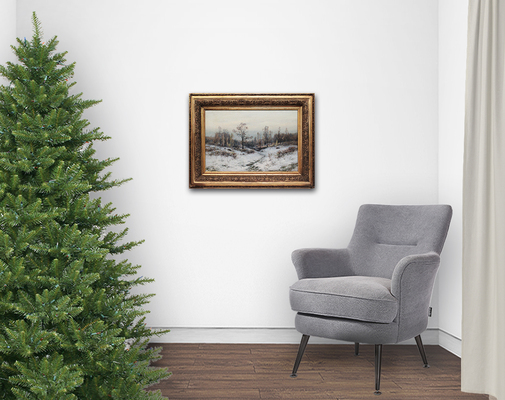 Бурхардт Фёдор Карлович. Зимний пейзаж 